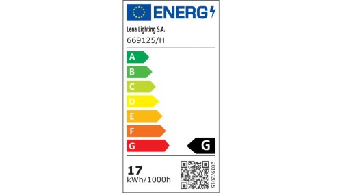 Plafoniera GAMMA Q LED BASIC 300 14W 1500lm 840 IP54 II kl. czujnik RCR OPAL 300x300x60 669125/H