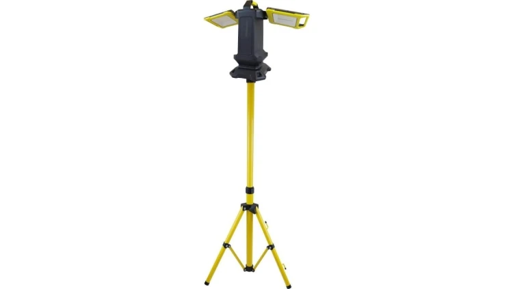Lampa warsztatowa LED HERCULES 2x25W 4000lm i 2000lm 6500K IP54 na statywie GW-0032