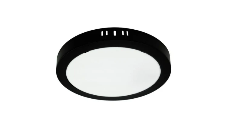 Oprawa downlight N/T okrąg 24W 2640lm 4000K IP20 czarny DL-1 EC20474