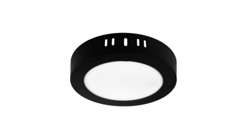 Oprawa downlight N/T okrąg 12W 1200lm 4000K IP20 czarny DL-1 EC20472