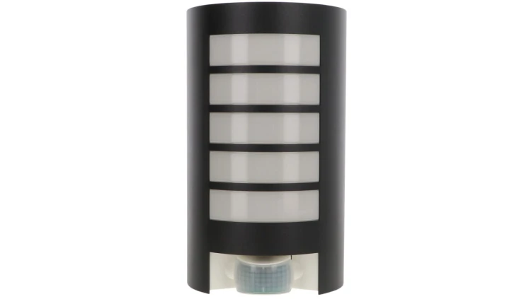 Oprawa elewacyjna z czujnikiem ruchu i zmierzchu STEINEL L12 S PIR max. 60W E27 IP44 230V antracyt / aluminium ST657819