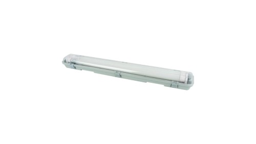 ZESTAW oprawa hermetyczna + 2x tuba LED 60cm 6500K 9W 900lm