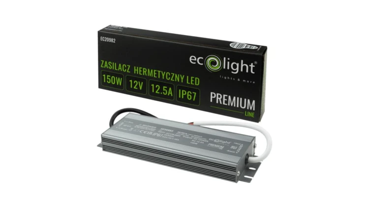 Zasilacz hermetyczny PREMIUM 150W 12V