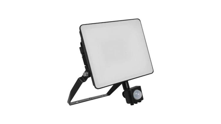 Projektor LED z czujnikiem ruchu FLUXI MC 50W 6000lm 6500K IP65 Czarny 5 Lat Gwarancji 23849-5