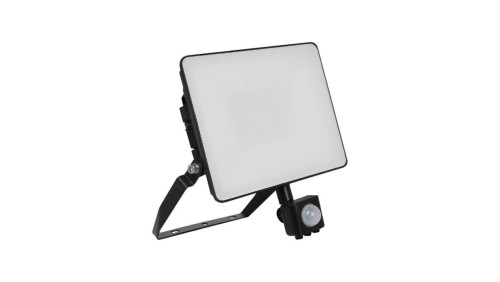 Projektor LED z czujnikiem ruchu FLUXI MC 50W 6000lm 4000K IP65 Czarny 5 Lat Gwarancji 23848-5