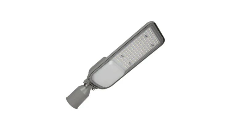 Oprawa Uliczna LED 100W 13500lm 4000K IP65 Szara 5 Lat Gwarancji Regulowany uchwyt 23833