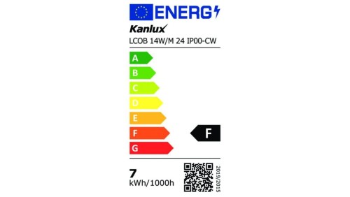 Wąż świetlny LCOB 14W/M 24 IP00-CW 1540lm/m 6500K rolka 5mb Ra90 5 lat Gwarancji 39412