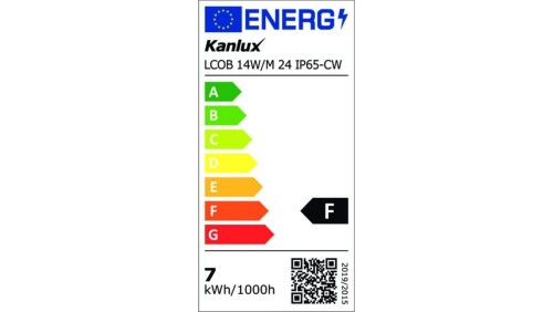 Wąż świetlny LCOB 14W/M 24 IP65-CW 1540lm/m 6500K IP65 rolka 5mb Ra90 5 lat Gwarancji 39415