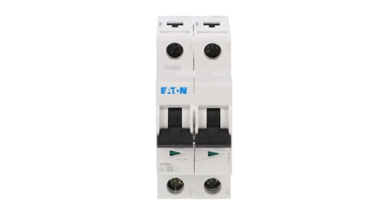 Wyłącznik nadprądowy 2P B 5A 15kA AC FAZ-B5/2 278727