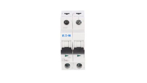 Wyłącznik nadprądowy 2P D 40A 6kA AC PL6-D40/2 286583