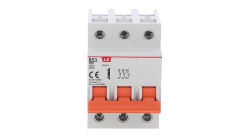 Wyłącznik nadprądowy 3P B 63A 6kA AC BKN 06130078R0