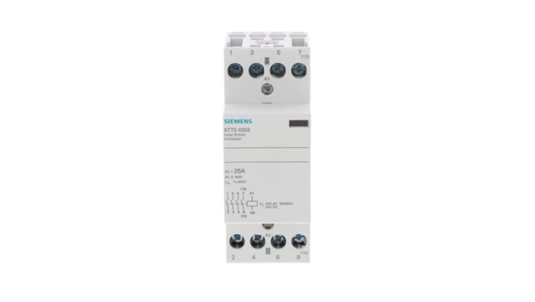 Stycznik modułowy 25A 4Z cewka 24V AC DC SENTRON 5TT5030-2