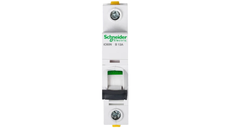 Wyłącznik nadprądowy 1P B 13A 6kA AC iC60N-B13 Acti9 A9F03113