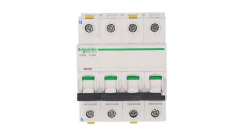 Wyłącznik nadprądowy 3P+N C 20A 6kA AC iC60N-C20-3N Acti9 A9F04720