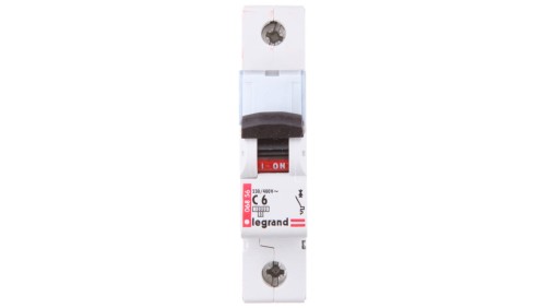Wyłącznik nadprądowy 1P C 6A 10kA AC S311 TX3 404167