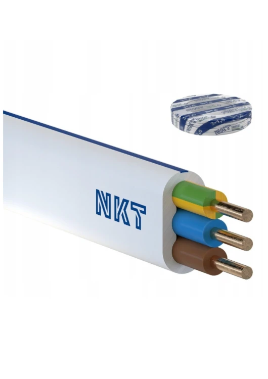 Przewód płaski instalacyjny YDYp NKT 3x1,5 1m.png