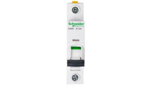 Wyłącznik nadprądowy 1P B 10A 6kA AC iC60N-B10 Acti9 A9F03110