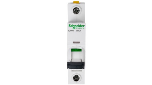 Wyłącznik nadprądowy 1P B 6A 6kA AC iC60N-B6 Acti9 A9F03106