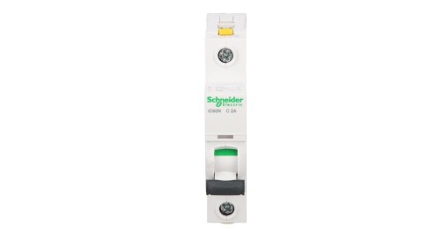 Wyłącznik nadprądowy 1P C 2A 6kA AC iC60N-C2 Acti9 A9F04102