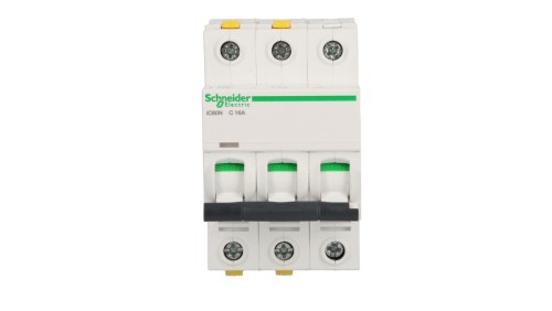 Wyłącznik nadprądowy 3P C 16A 6kA AC iC60N-C16-3 Acti9 A9F04316
