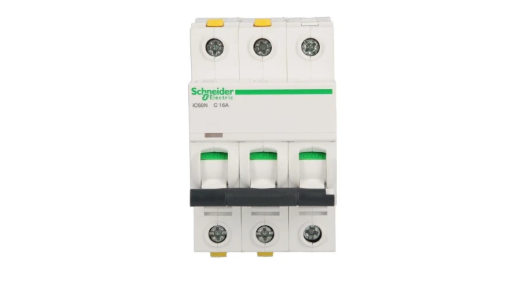 Wyłącznik nadprądowy 3P C 16A 6kA AC iC60N-C16-3 Acti9 A9F04316