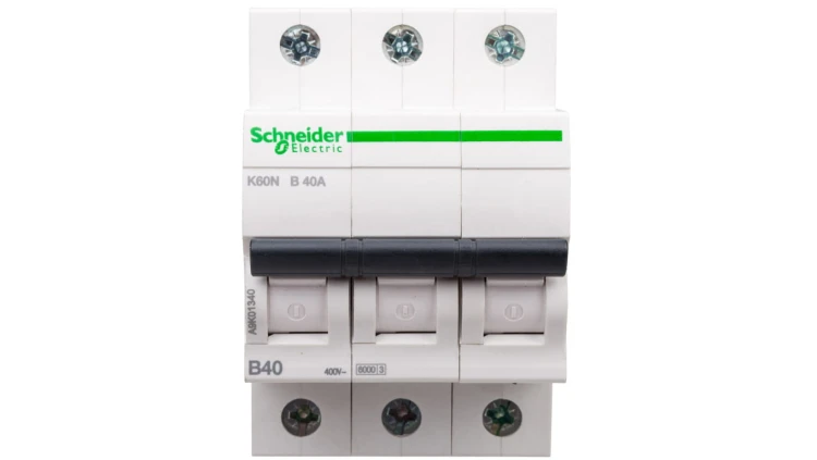 Wyłącznik nadprądowy 3P B 40A 6kA AC K60N Acti9 A9K01340
