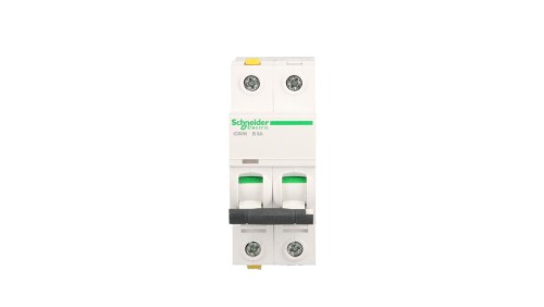 Wyłącznik nadprądowy 2P B 6A 6kA AC iC60N-B6-2 Acti9 A9F03206