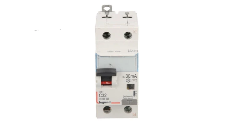 Wyłącznik różnicowo-nadprądowy 2P 32A C 0,03A typ AC P312 DX3 411016