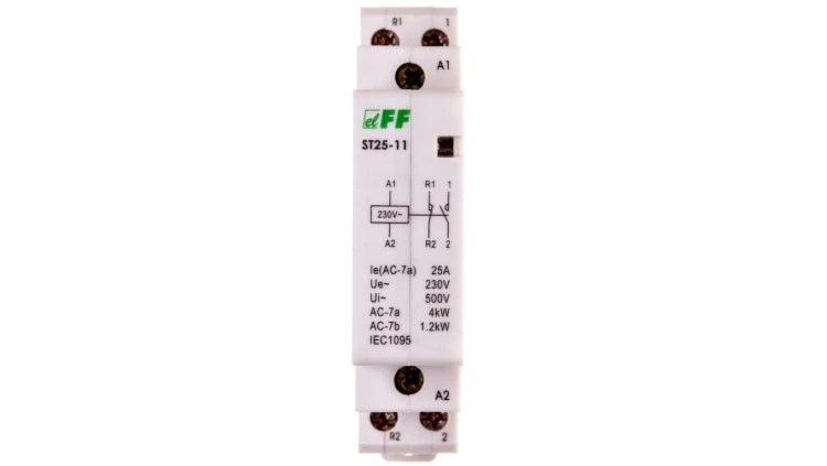 Stycznik modułowy 25A 1Z 1R 230V AC ST25-11