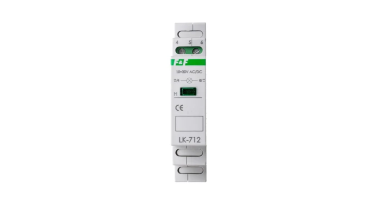 Lampka modułowa 1-fazowa zielony 10-30V AC/DC LK-712G-10-30V