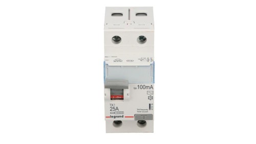 Wyłącznik różnicowoprądowy 2P 25A 0,1A typ AC P302 TX3 411519