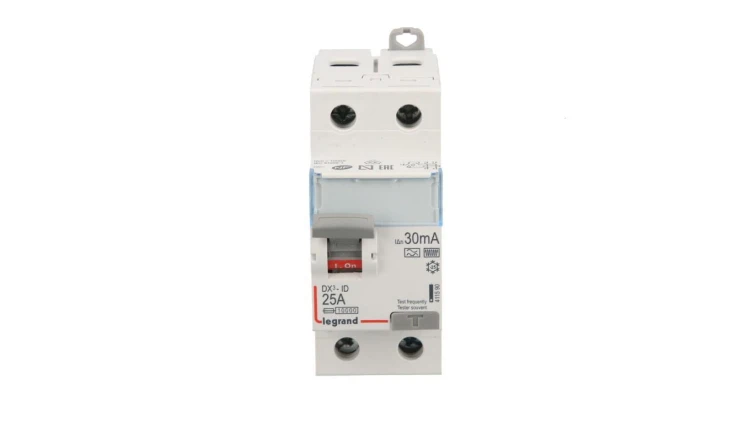 Wyłącznik różnicowoprądowy P 302 2P 25A 0,03A Typ F (HPI) SERII DX3 411590