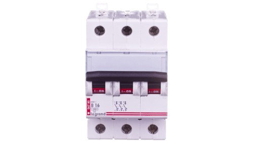 Wyłącznik nadprądowy 3P B 16A 10kA AC S313 TX3 404126