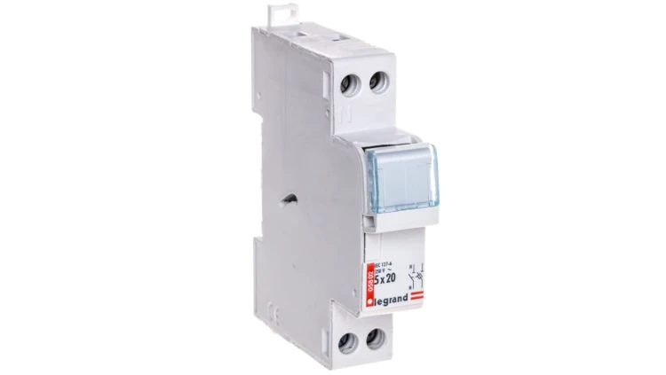 Rozłącznik bezpiecznikowy cylindryczny 1P+N 5x20mm RB302 005802