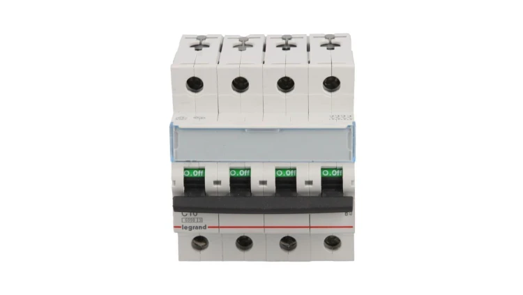 Wyłącznik nadprądowy 4P C 10A 6kA AC S304 TX3 403560