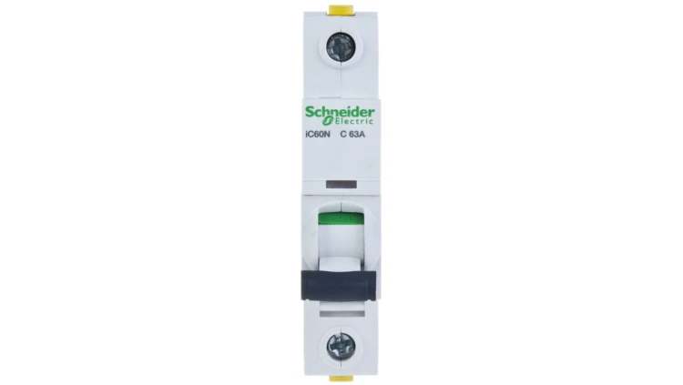 Wyłącznik nadprądowy 1P C 63A 6kA AC iC60N-C63 Acti9 A9F04163