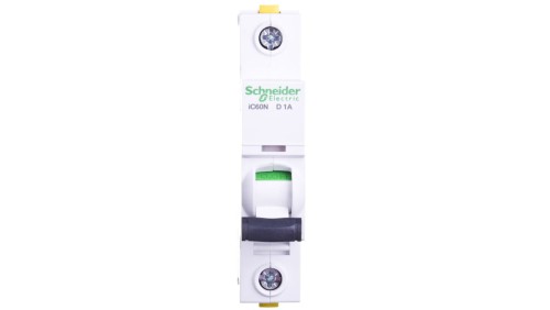 Wyłącznik nadprądowy 1P D 1A 6kA AC iC60N-D1 Acti9 A9F05101