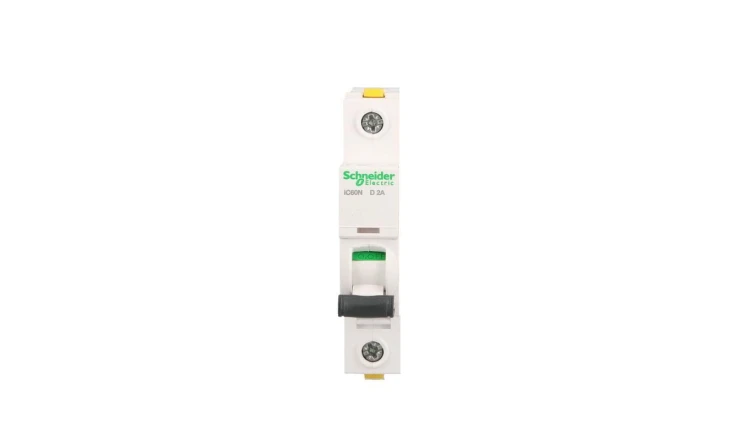 Wyłącznik nadprądowy 1P D 2A 6kA AC iC60N-D2 Acti9 A9F05102