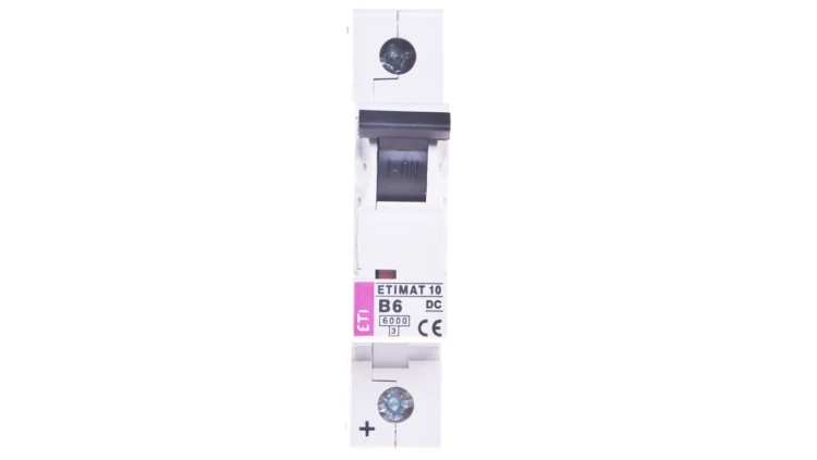Wyłącznik nadprądowy 1P B 6A 6kA DC ETIMAT10 002127712