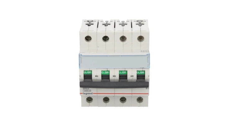 Wyłącznik nadprądowy 4P B 63A 6kA AC S304 TX3 403423