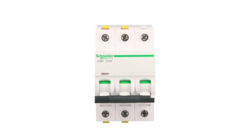 Wyłącznik nadprądowy 3P D 32A 6kA AC iC60N-D32-3 Acti9 A9F05332