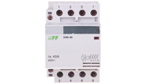 Stycznik modułowy 40A 4Z 0R 230V AC ST40-40