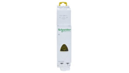 Lampka modułowa 1-fazowa żółta 110-230V AC iIL A9E18324