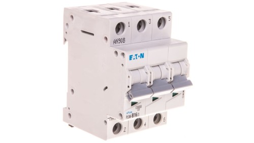 Wyłącznik nadprądowy 3P B 16A 10kA AC PLSM-B16/3-MW 242448