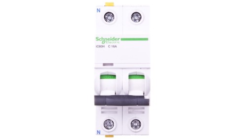 Wyłącznik nadprądowy 1P+N C 16A 10kA AC iC60H-C16-1N Acti9 A9F07616