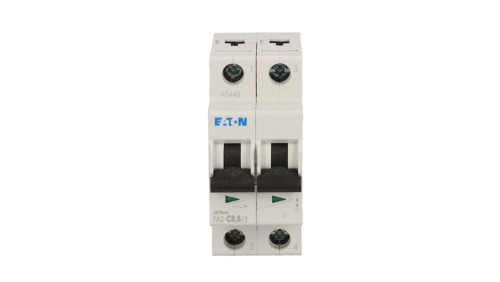 Wyłącznik nadprądowy 2P C 0,5A 15kA AC FAZ C05/2 278743