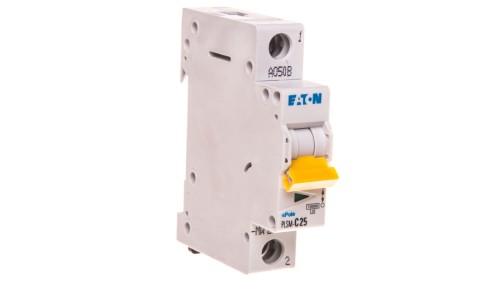 Wyłącznik nadprądowy 1P C 25A 10kA AC PLSM-C25-MW 242208