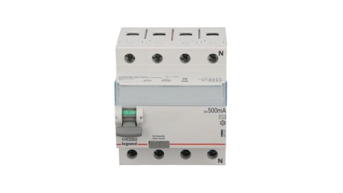Wyłącznik różnicowoprądowy 4P 25A 0,5A typ AC P304 TX3 411737