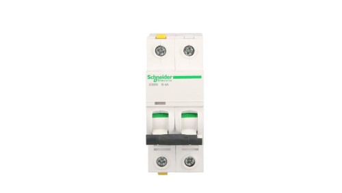 Wyłącznik nadprądowy 2P B 4A 6kA AC iC60N-B4-2 Acti9 A9F03204