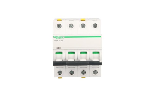 Wyłącznik nadprądowy 4P C 20A 6kA AC iC60N-C20-4 Acti9 A9F04420